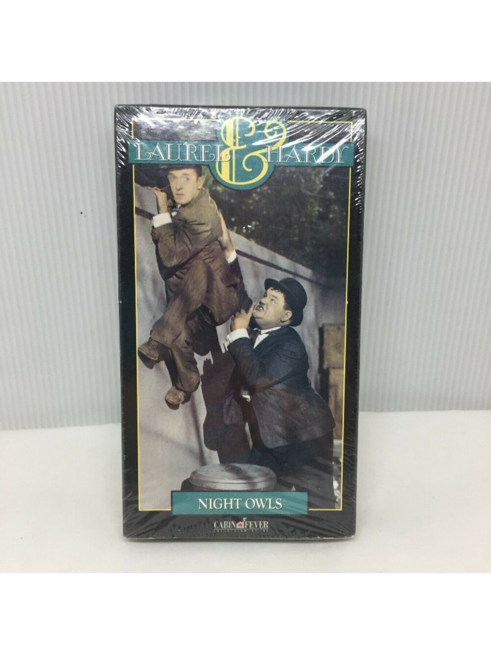 Laurel & Hardy Night Owls VHS Classic Comedy Sealed Emmy Award Colorized Edition